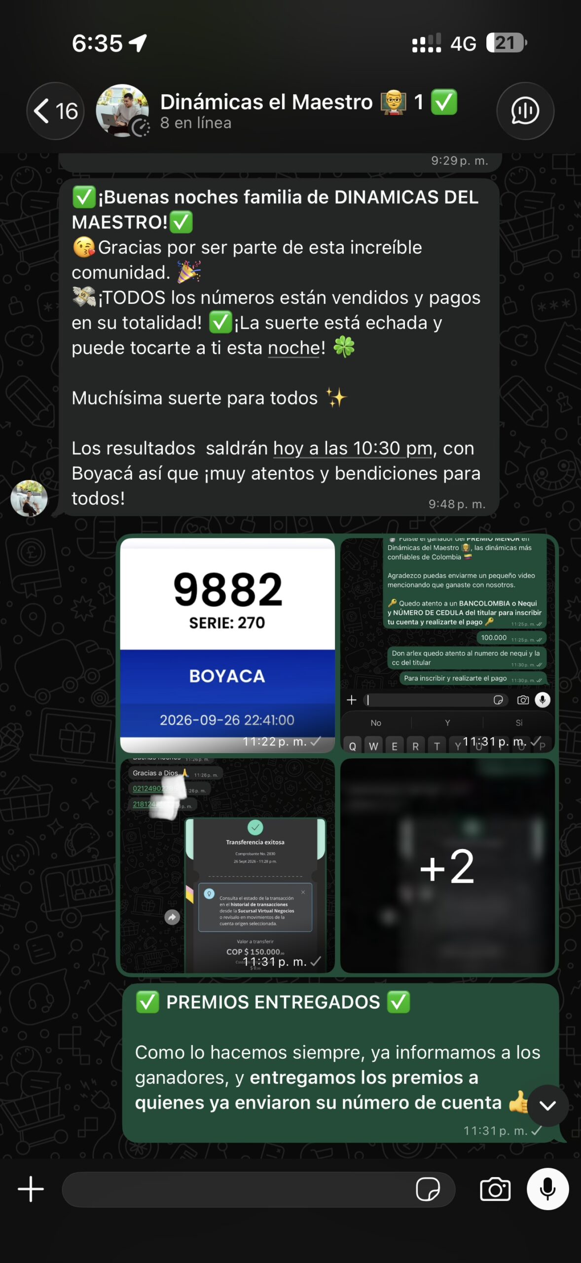 Dinámica gratuita 2